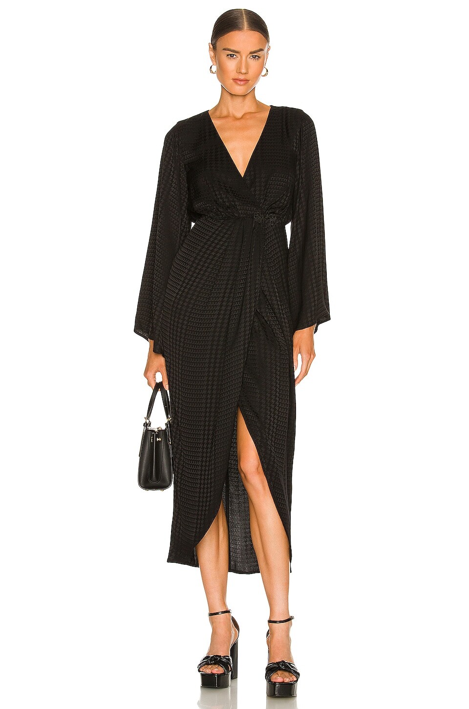 Платье макси House of Harlow 1960 x REVOLVE Gisela, черный 
Платье макси House of Harlow 1960 x REVOLVE Gisela, черный