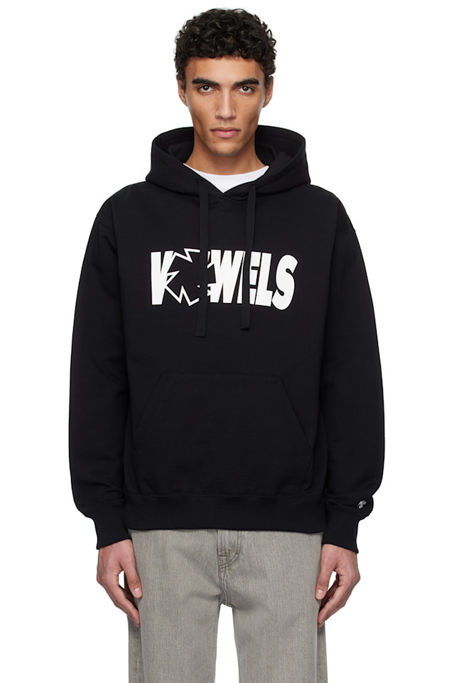 Худи с надписью Icon Vowels, черный
Худи с надписью Icon Vowels, черный