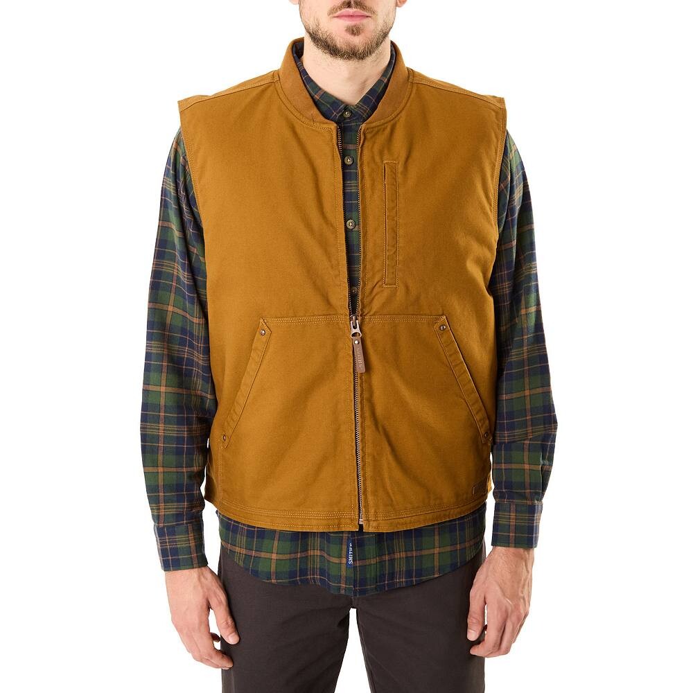 Мужской холщовый жилет Smith's на подкладке из шерпы Smith's Workwear, цвет Camel Brown
Мужской холщовый жилет Smith's на подкладке из шерпы Smith's Workwear, цвет Camel Brown