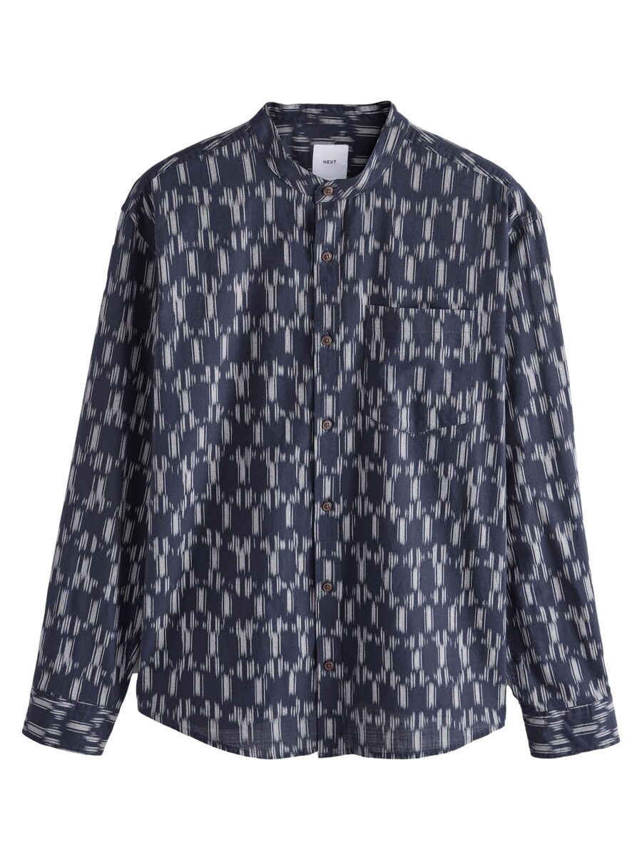 Рубашка обычного кроя на пуговицах Next, темно-синий
Рубашка обычного кроя на пуговицах Next, темно-синий