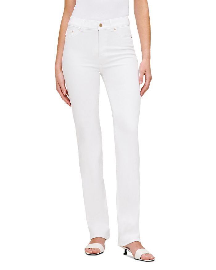 Прямые джинсы Halle с высокой посадкой Instasculpt белого цвета DL1961, белый
Прямые джинсы Halle с высокой посадкой Instasculpt белого цвета DL1961, белый