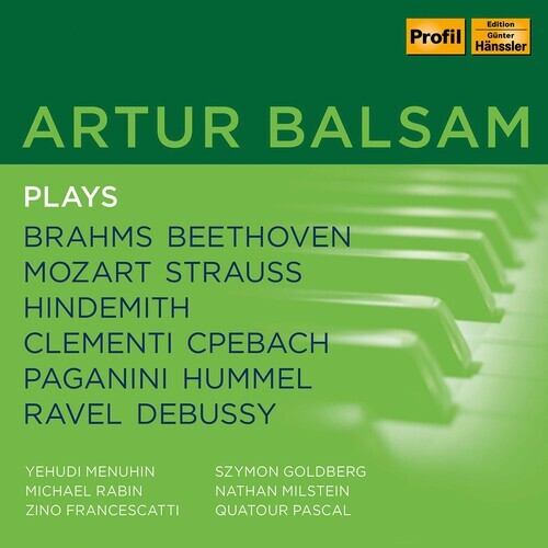 CD диск Artur Balsam Plays / Various: Artur Balsam Plays
CD диск Artur Balsam Plays / Various: Artur Balsam Plays