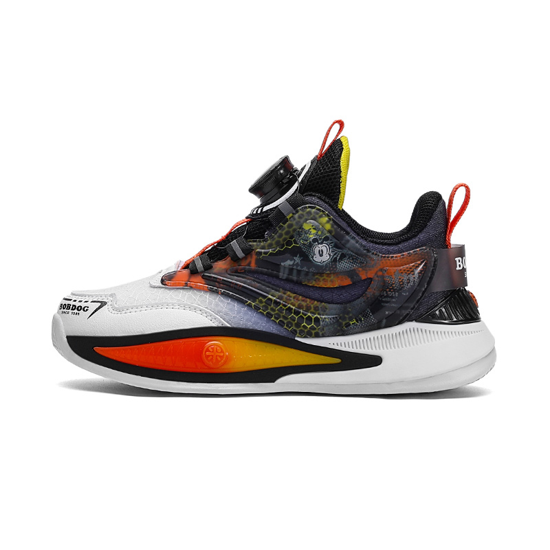 Противоскользящие амортизаторы с износостойкими свойствами. Детские баскетбольные кроссовки. BOBDOG, белый/оранжевый
Противоскользящие амортизаторы с износостойкими свойствами. Детские баскетбольные кроссовки. BOBDOG, белый/оранжевый