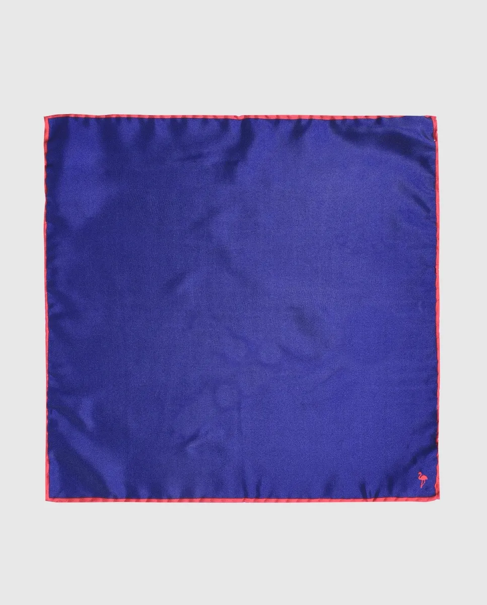 Темно-синий шелковый шарф с красной отделкой Olimpo, тёмно-синий
Темно-синий шелковый шарф с красной отделкой Olimpo, тёмно-синий