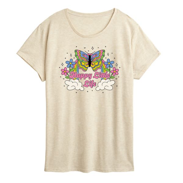 Футболка женская с принтом "Счастливая жизнь" Licensed Character, бежевый
Футболка женская с принтом "Счастливая жизнь" Licensed Character, бежевый