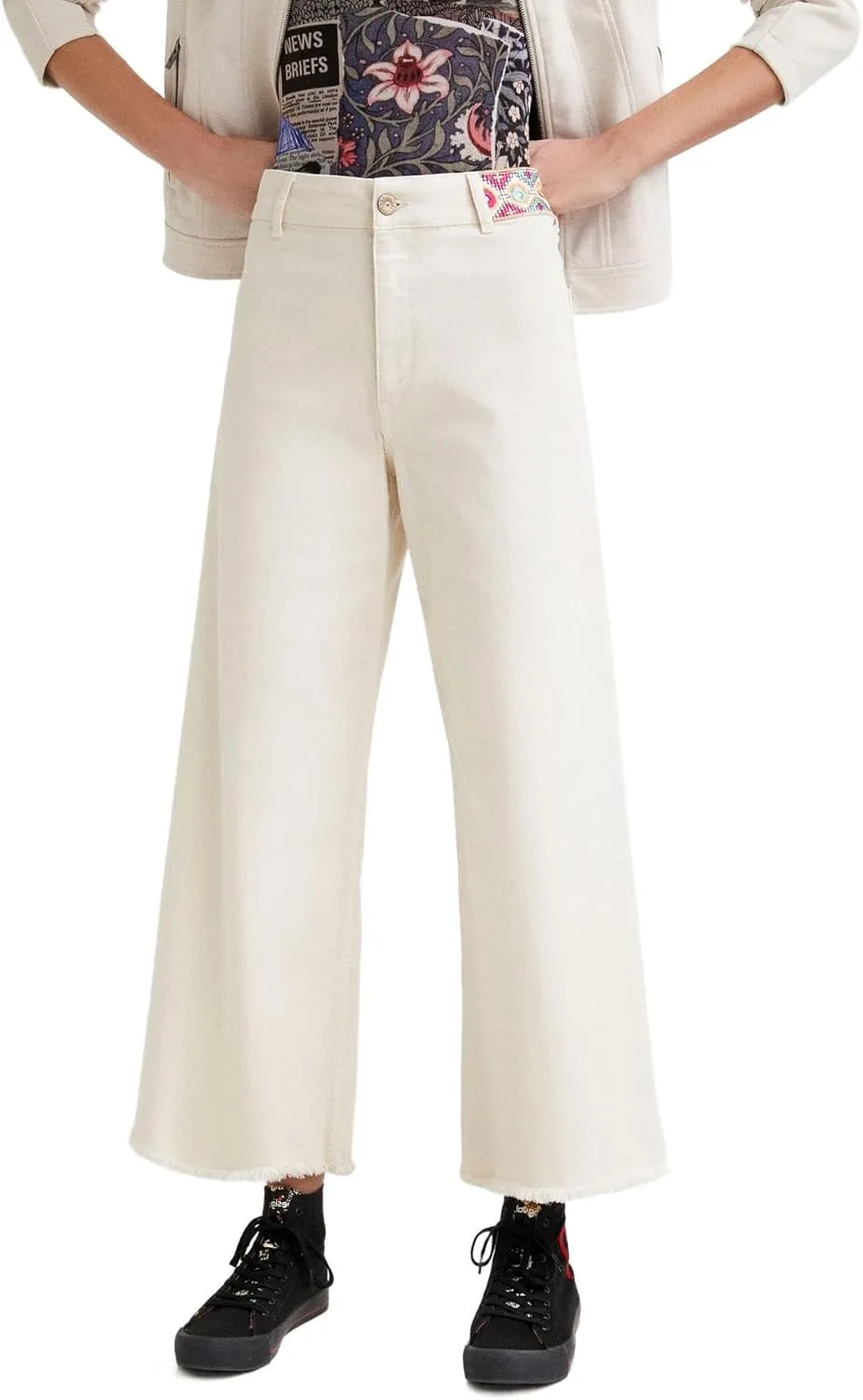 Женские джинсовые брюки Desigual
Женские джинсовые брюки Desigual