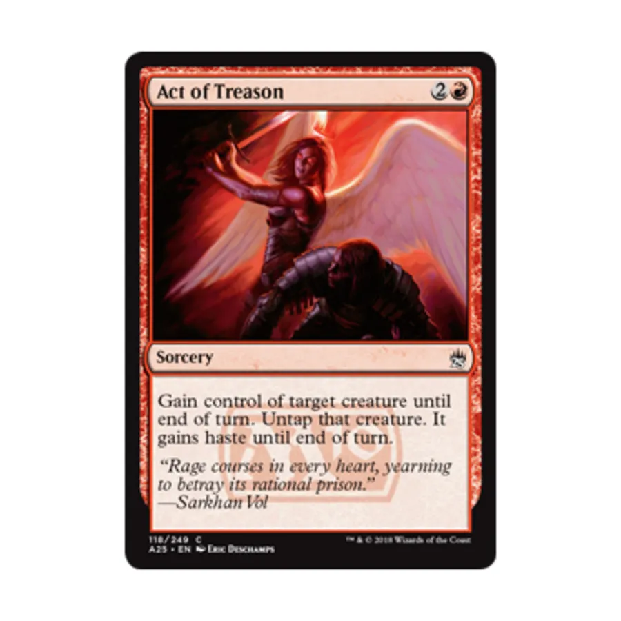 CCG Акт измены (С), MTG - Masters 25
CCG Акт измены (С), MTG - Masters 25