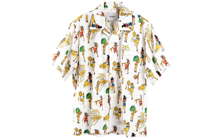 WTAPS Мужская желтая рубашка
WTAPS Мужская желтая рубашка