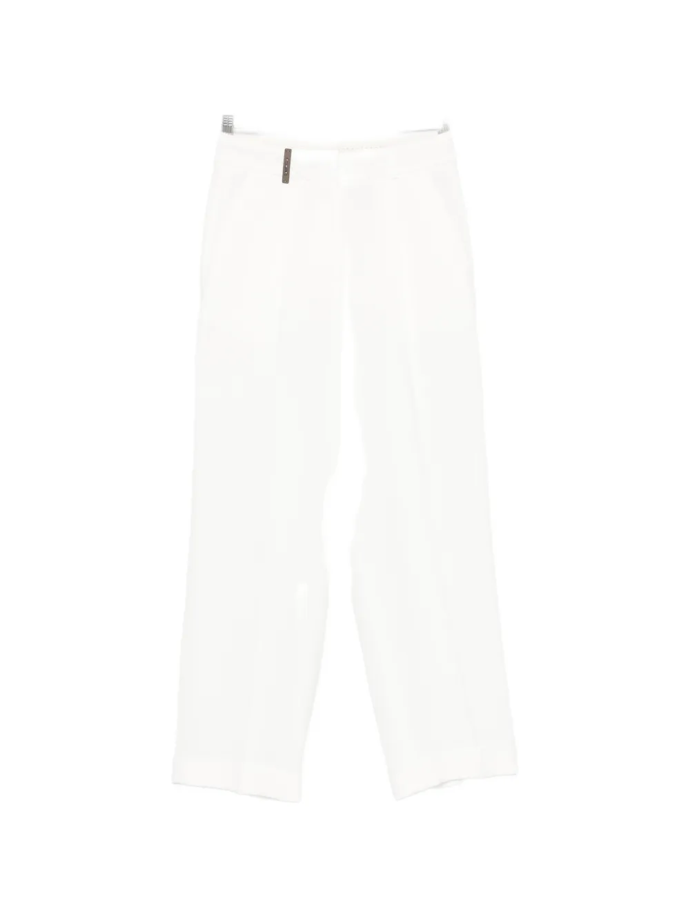 Укороченные брюки с боковыми карманами Peserico, белый
Укороченные брюки с боковыми карманами Peserico, белый