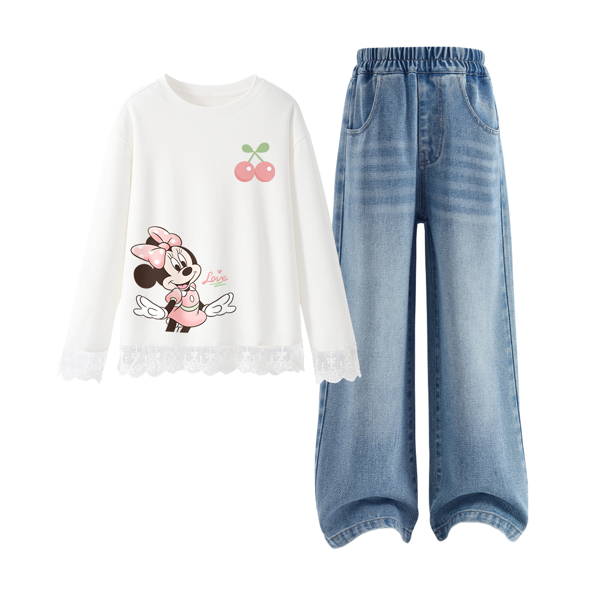 Детская повседневная спортивная одежда Disney, светло-голубой
Детская повседневная спортивная одежда Disney, светло-голубой