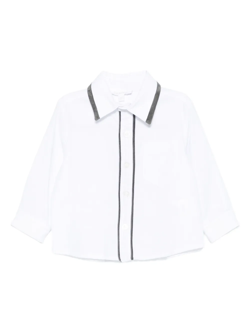 Рубашка с бархатной отделкой Patachou, белый
Рубашка с бархатной отделкой Patachou, белый