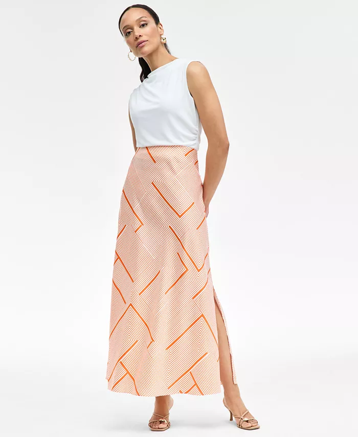 Женская миди-юбка с принтом I.N.C. International Concepts, оранжевый
Женская миди-юбка с принтом I.N.C. International Concepts, оранжевый