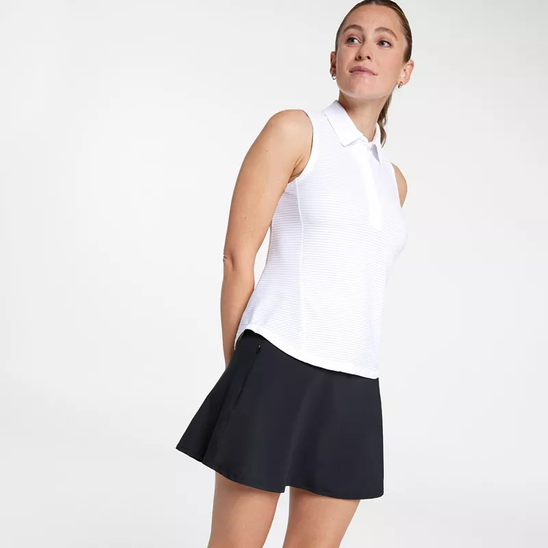 Женская футболка-поло для гольфа CALIA Renew без рукавов, цвет Pure White 
Женская футболка-поло для гольфа CALIA Renew без рукавов, цвет Pure White