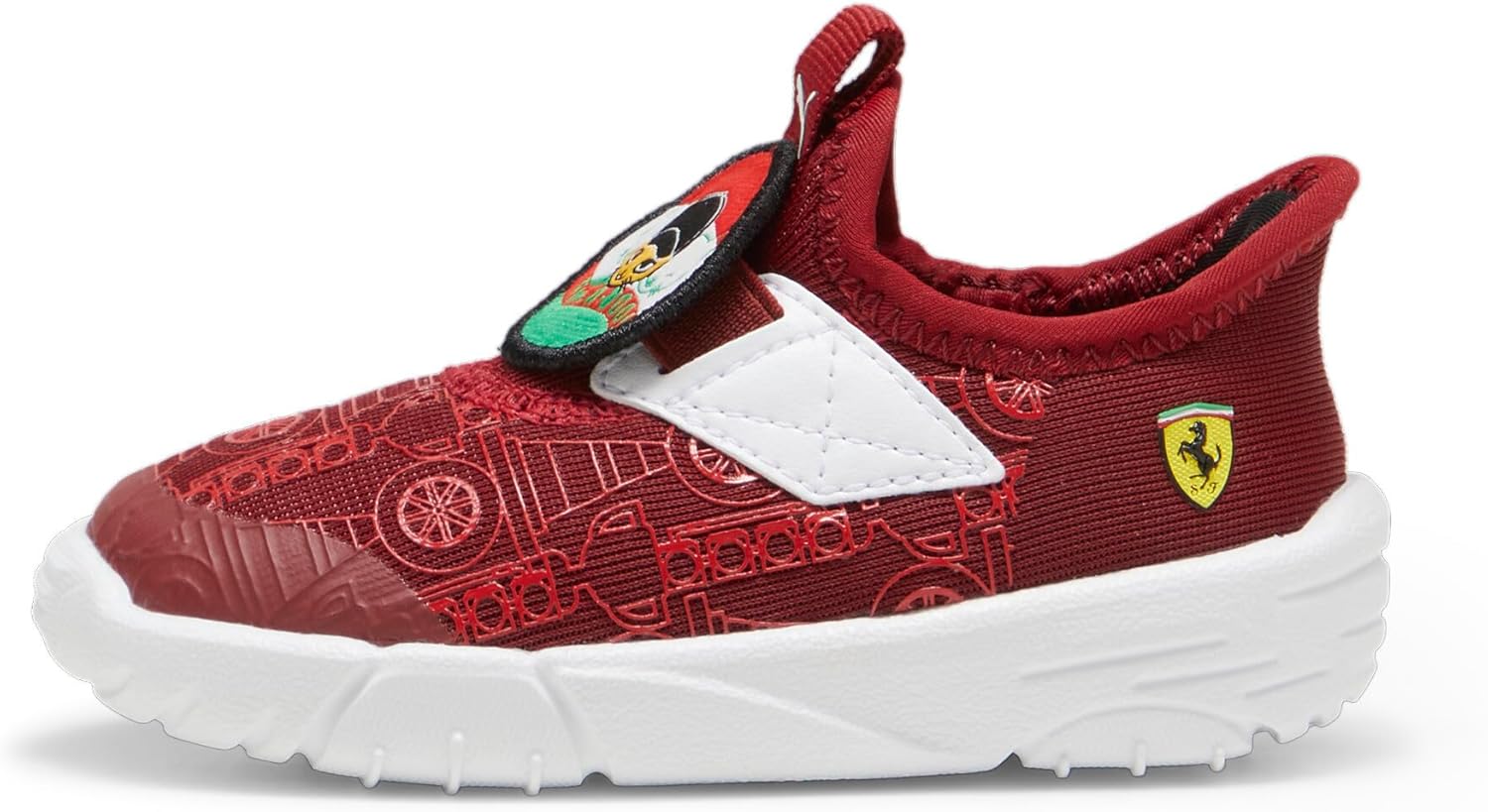 Кроссовки Puma для детей и подростков Scuderia Ferrari без шнурков, Intense Red-rosso Corsa
Кроссовки Puma для детей и подростков Scuderia Ferrari без шнурков, Intense Red-rosso Corsa