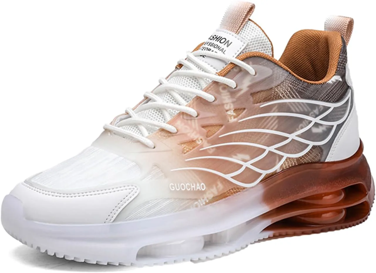 Мужские модные кроссовки для тенниса, спортивные прогулочные туфли, с контрастным цветом, для тренировок и повседневной носки SPWAGYM, белый/коричневый
Мужские модные кроссовки для тенниса, спортивные прогулочные туфли, с контрастным цветом, для тренировок и повседневной носки SPWAGYM, белый/коричневый