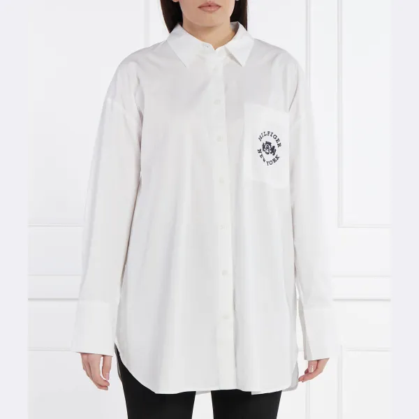 Рубашка свободного кроя Tommy Hilfiger, белый
Рубашка свободного кроя Tommy Hilfiger, белый