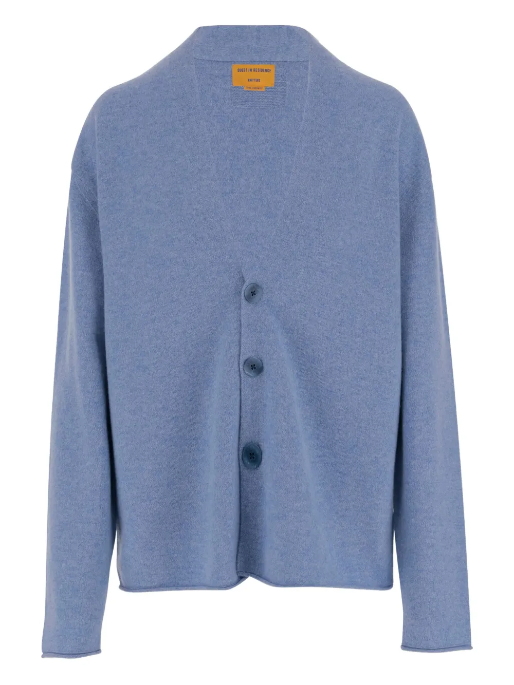 Кашемировый кардиган с V-образным вырезом Guest In Residence, синий
Кашемировый кардиган с V-образным вырезом Guest In Residence, синий