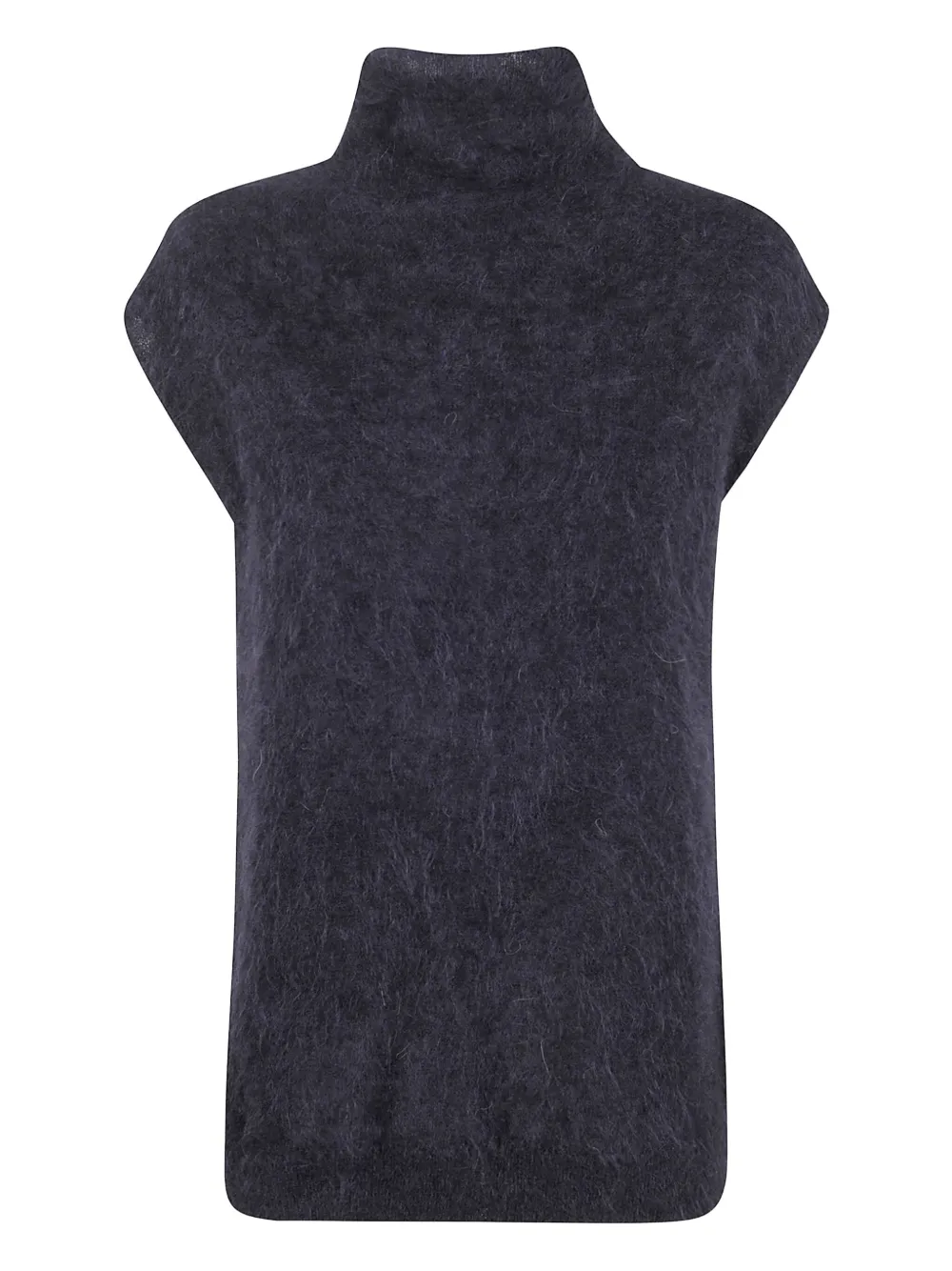 Топ из альпаки с высоким воротом Antonelli, черный
Топ из альпаки с высоким воротом Antonelli, черный