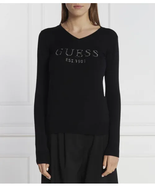 Свитер Slim fit Guess Jeans, черный
Свитер Slim fit Guess Jeans, черный