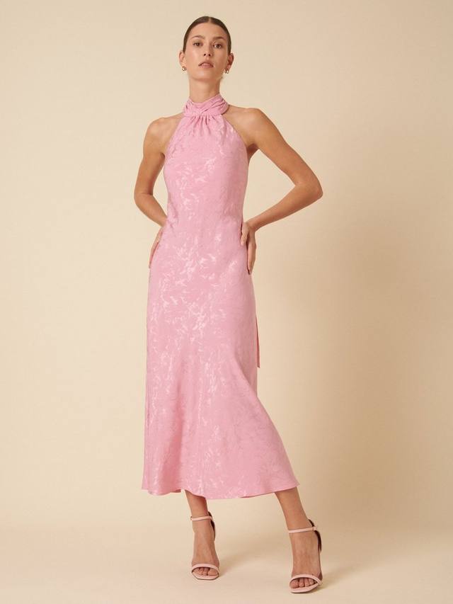 Платье миди с шейным платком fifi Nobody's Child, розовый
Платье миди с шейным платком fifi Nobody's Child, розовый