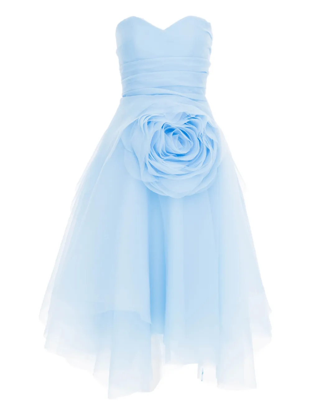 Платье-бюстье с цветочными аппликациями Ana Radu, синий
Платье-бюстье с цветочными аппликациями Ana Radu, синий