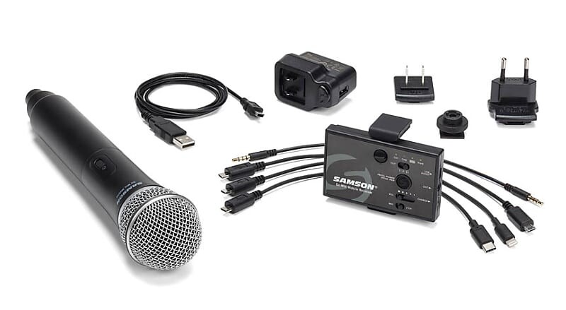 Беспроводная система Samson Go Mic Mobile Handheld Wireless Microphone System
Беспроводная система Samson Go Mic Mobile Handheld Wireless Microphone System