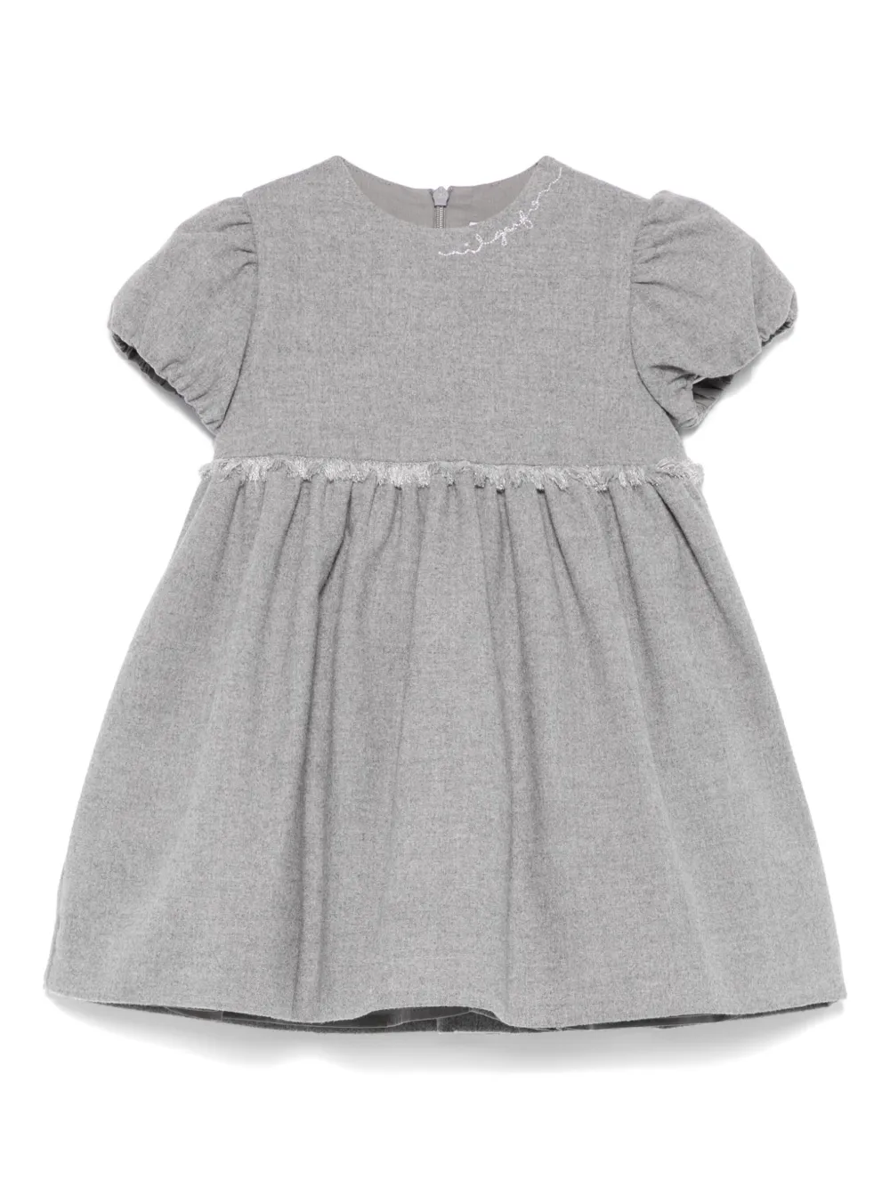 Фланелевое платье Il Gufo, серый
Фланелевое платье Il Gufo, серый