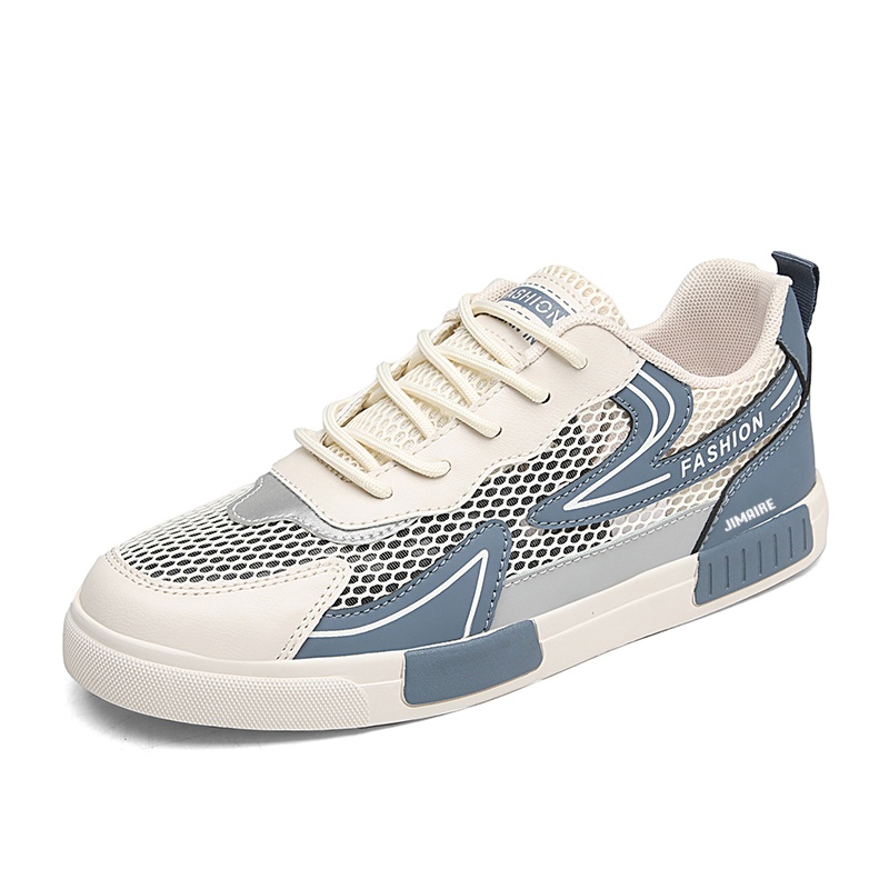 King Jinmai Скользоустойчивые быстросохнущие легкие дышащие мужские скейтерские кеды низкие бежево-голубые, цвет Beige Blue
King Jinmai Скользоустойчивые быстросохнущие легкие дышащие мужские скейтерские кеды низкие бежево-голубые, цвет Beige Blue