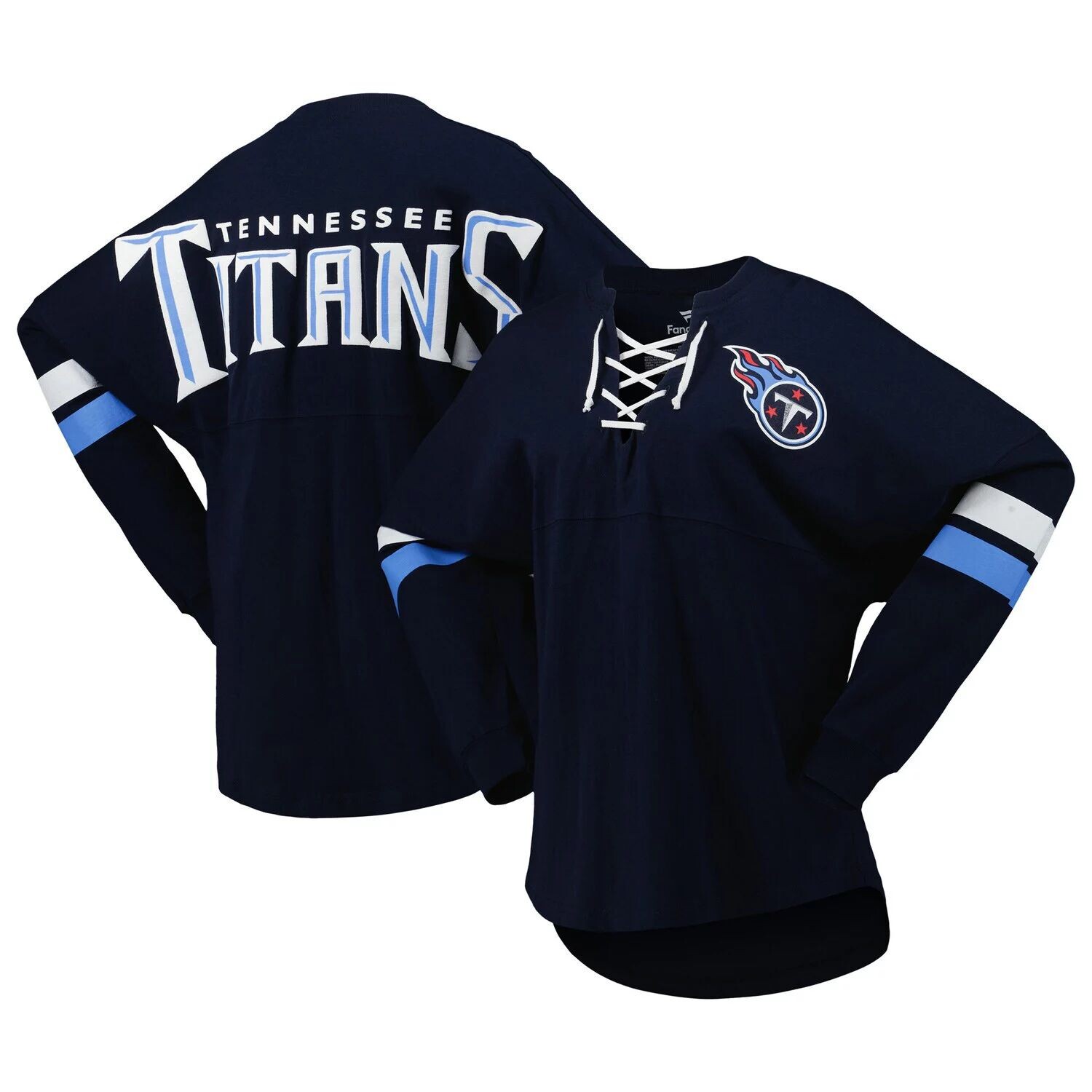 Женская темно-синяя футболка с логотипом Fanatics Tennessee Titans Spirit из джерси на шнуровке с v-образным вырезом и длинными рукавами Fanatics, Синий, Женская темно-синяя футболка с логотипом Fanatics Tennessee Titans Spirit из джерси на шнуровке с v-о
Женская темно-синяя футболка с логотипом Fanatics Tennessee Titans Spirit из джерси на шнуровке с v-образным вырезом и длинными рукавами Fanatics, Синий, Женская темно-синяя футболка с логотипом Fanatics Tennessee Titans Spirit из джерси на шнуровке с v-о