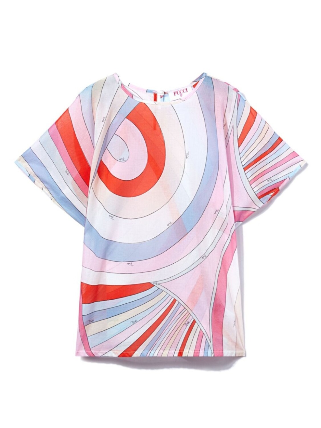 PUCCI Junior платье из хлопка с иридовым принтом, розовый
PUCCI Junior платье из хлопка с иридовым принтом, розовый