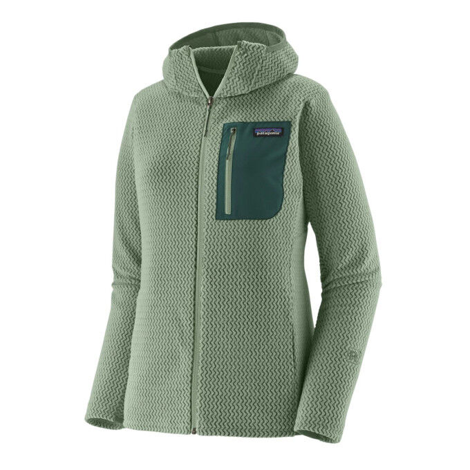 Женская флисовая куртка с капюшоном Patagonia R1 Air - Ellwood Green
Женская флисовая куртка с капюшоном Patagonia R1 Air - Ellwood Green