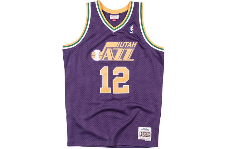 Футболка баскетбольная Utah Jazz 1991 92 Karl Malone Swingman Mitchell Ness, фиолетовая
Футболка баскетбольная Utah Jazz 1991 92 Karl Malone Swingman Mitchell Ness, фиолетовая