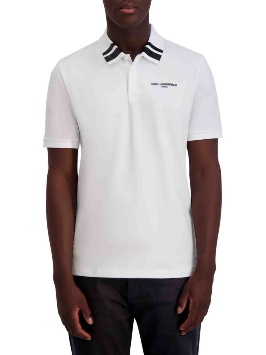 Поло из смеси хлопка Pima с логотипом Karl Lagerfeld Paris, белый
Поло из смеси хлопка Pima с логотипом Karl Lagerfeld Paris, белый