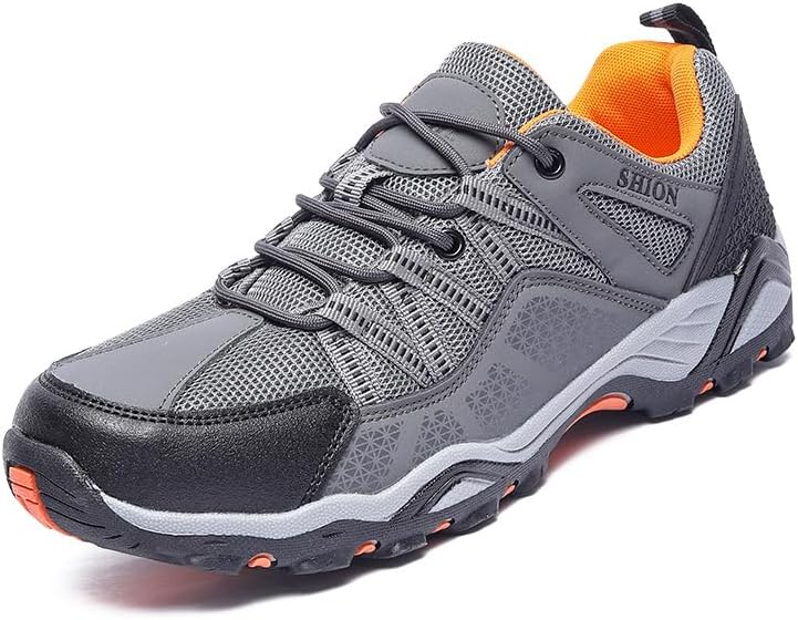 Мужские походные кроссовки для улицы, легкие и дышащие, для прогулок, противоскользящие кроссовки для трейл-раннинга, для работы и путешествий Qacksv, серый
Мужские походные кроссовки для улицы, легкие и дышащие, для прогулок, противоскользящие кроссовки для трейл-раннинга, для работы и путешествий Qacksv, серый