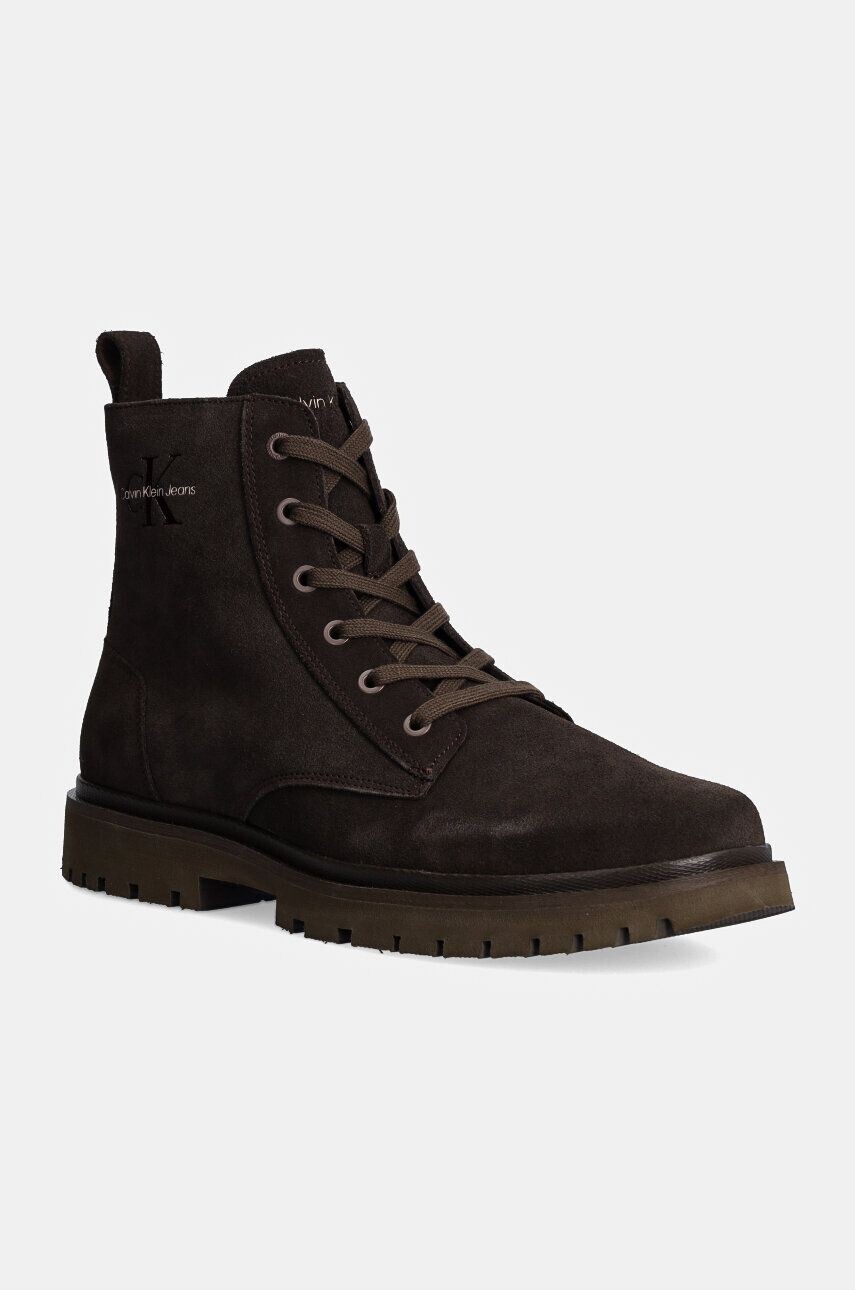 Кожаные ботинки броги Calvin Klein Jeans EVA BOOT MID LACEUP ICONIC DRESS, коричневый
Кожаные ботинки броги Calvin Klein Jeans EVA BOOT MID LACEUP ICONIC DRESS, коричневый