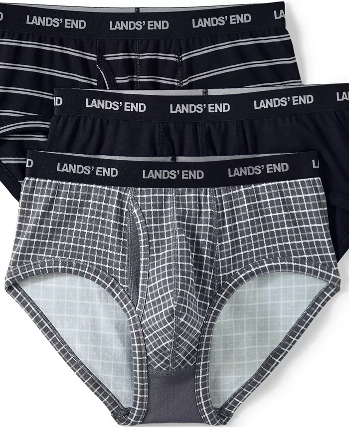 Мужские удобные трикотажные трусы 3 шт Lands' End, черный
Мужские удобные трикотажные трусы 3 шт Lands' End, черный