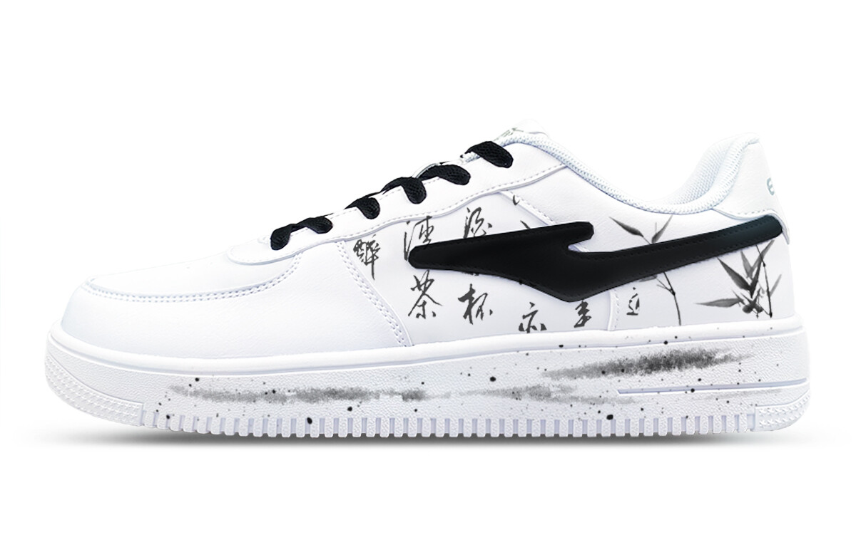 Кеды мужские, обувь для скейтбординга низкая белый/черный Erke
Кеды мужские, обувь для скейтбординга низкая белый/черный Erke