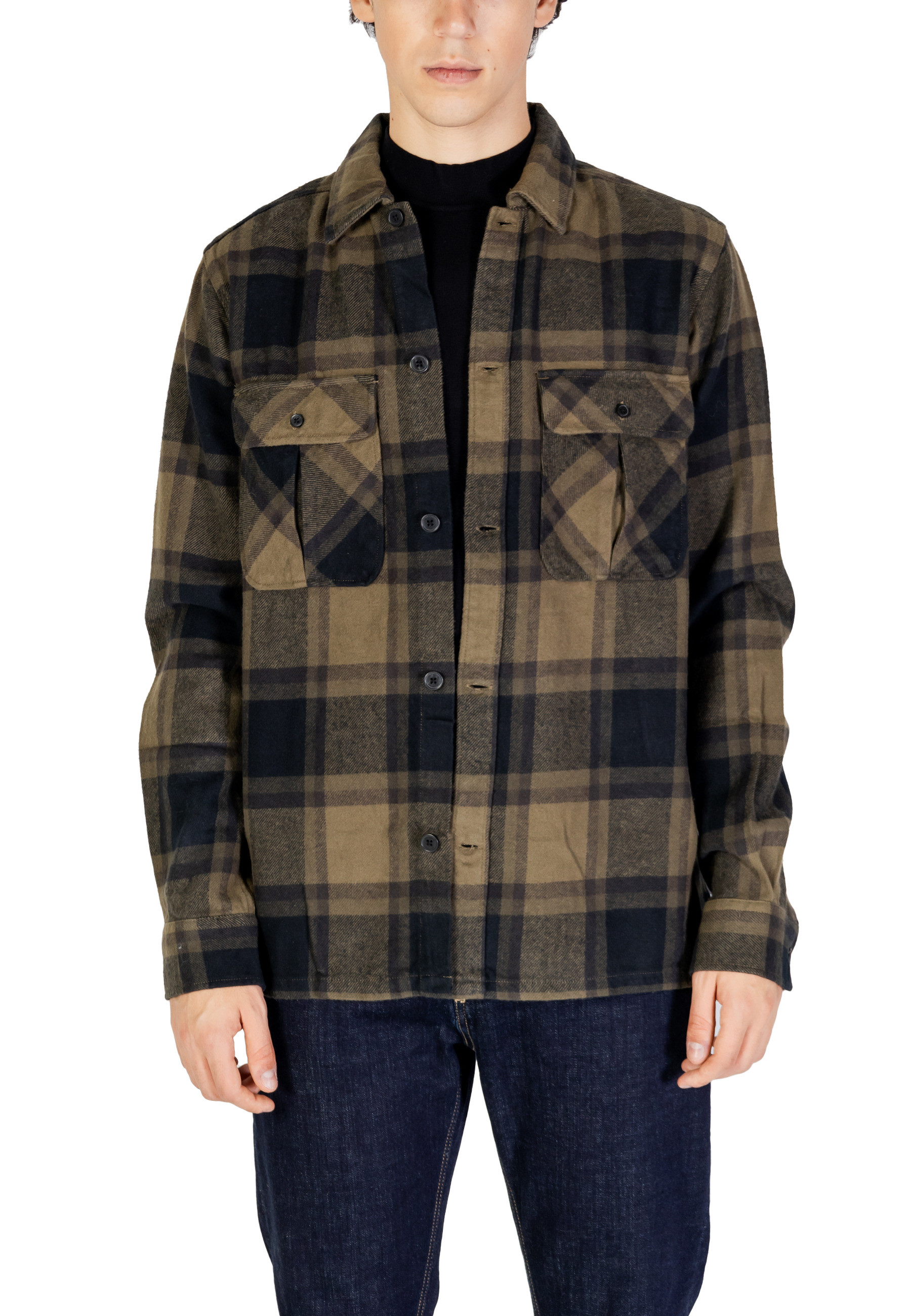 Рубашка Only & Sons в клетку, зеленый/черный
Рубашка Only & Sons в клетку, зеленый/черный