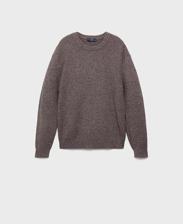 Мужской свитер из хлопка с крапинками Mango, красный
Мужской свитер из хлопка с крапинками Mango, красный