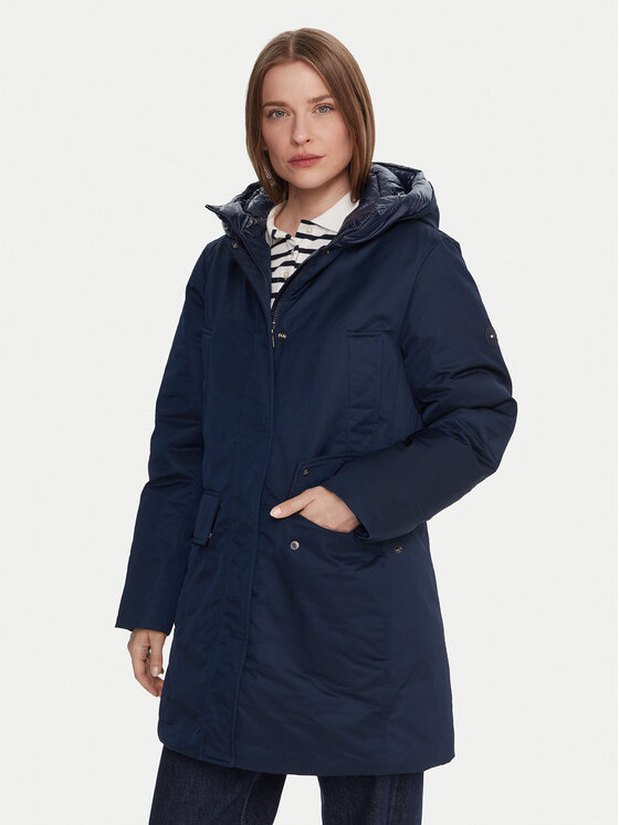 Парка relaxed fit WW0WW46533 Tommy Hilfiger, синий
Парка relaxed fit WW0WW46533 Tommy Hilfiger, синий