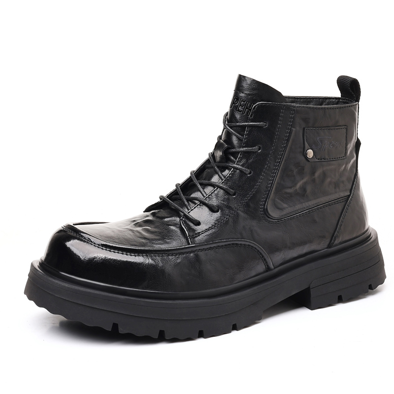 Короткие мужские ботинки Martin 3 см PEHL, Black
Короткие мужские ботинки Martin 3 см PEHL, Black