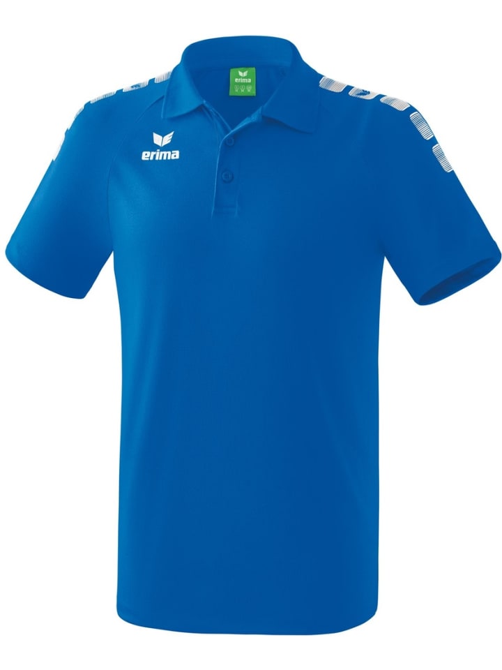 Футболка поло Essential 5-C Poloshirt erima, синий 
Футболка поло Essential 5-C Poloshirt erima, синий