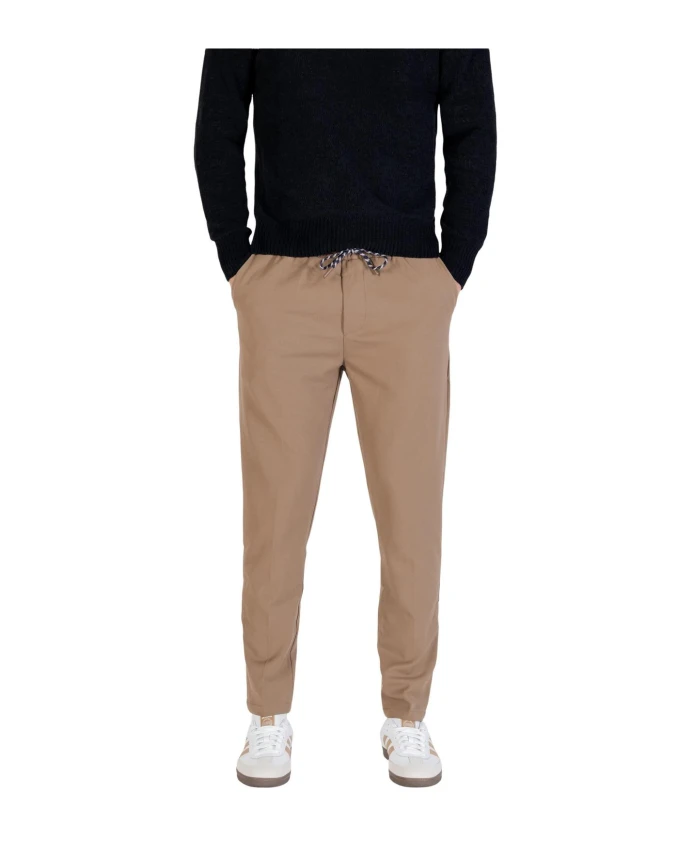 Брюки со шнуровкой и передним карманом Gianni Lupo, бежевый
Брюки со шнуровкой и передним карманом Gianni Lupo, бежевый