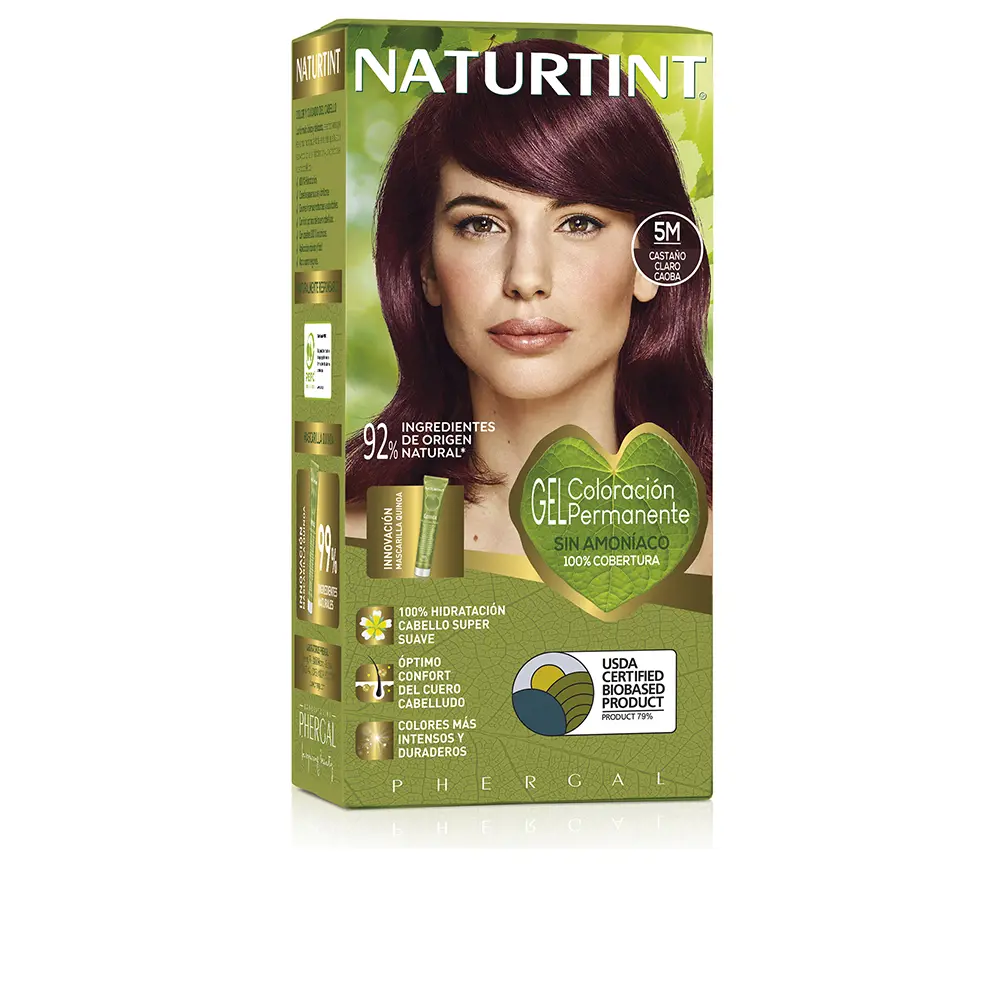 Краска для волос Naturtint Naturtint, цвет 5M castaño claro caoba, 170 мл.
Краска для волос Naturtint Naturtint, цвет 5M castaño claro caoba, 170 мл.