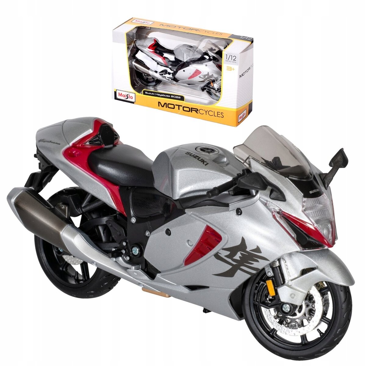 Модель Suzuki Gsx 1300R Hayabusa Масштаб 1:12 Maisto
Модель Suzuki Gsx 1300R Hayabusa Масштаб 1:12 Maisto