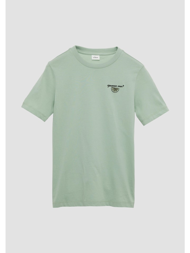 Футболка s.Oliver, зеленый
Футболка s.Oliver, зеленый
