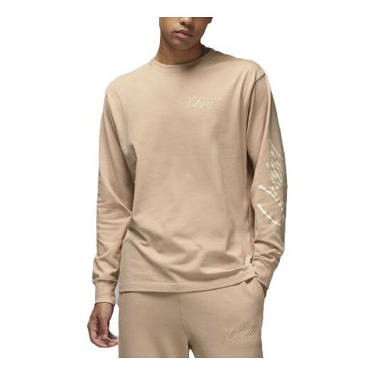 Футболка Air Jordan Long-Sleeve Tee x Union 'Bio Beige', бежевый 
Футболка Air Jordan Long-Sleeve Tee x Union 'Bio Beige', бежевый