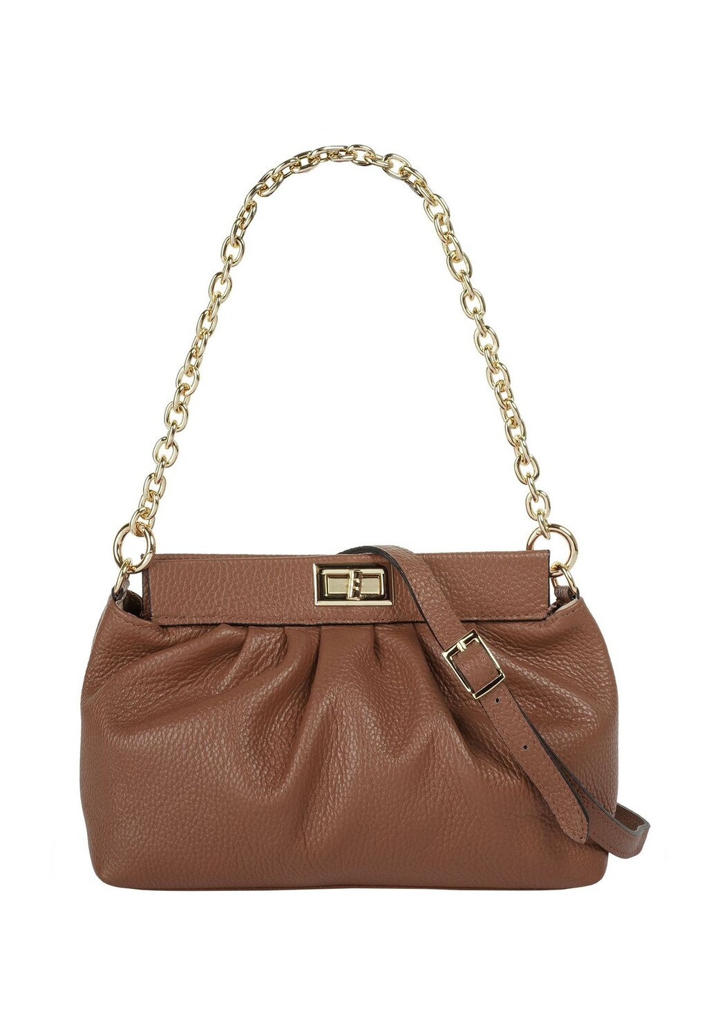 Сумка через плечо, натуральная кожа, производство Италия Cluty, цвет Cognac
Сумка через плечо, натуральная кожа, производство Италия Cluty, цвет Cognac