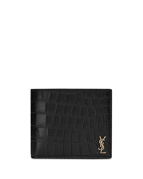 Кошелек Tiny Cassandre East/West из матовой кожи с тиснением под крокодила Saint Laurent, цвет Black
Кошелек Tiny Cassandre East/West из матовой кожи с тиснением под крокодила Saint Laurent, цвет Black