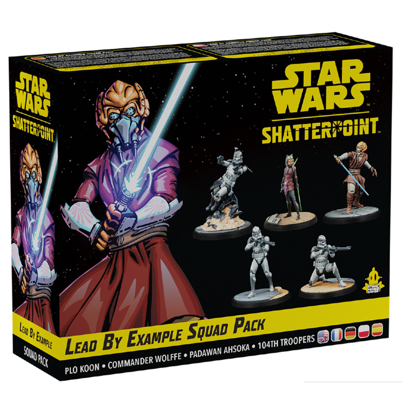 Миниатюра Star Wars: Shatterpoint - Lead by Example Squad Pack
Миниатюра Star Wars: Shatterpoint - Lead by Example Squad Pack